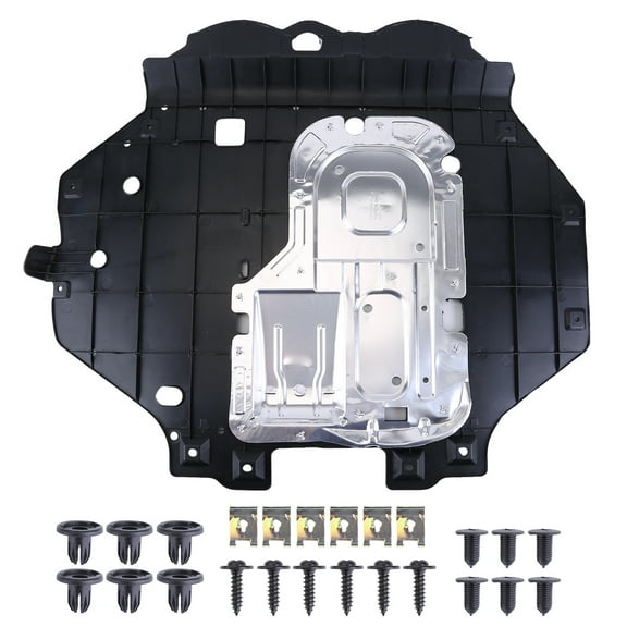 Molaner Front Lower Engine Splash Shield Guard Compatible with Honda HRV 2016-2022 Under Car Shield Cover HO1228146, 74111T7WA00, 14741655 Replacement for Engine Splash Guard