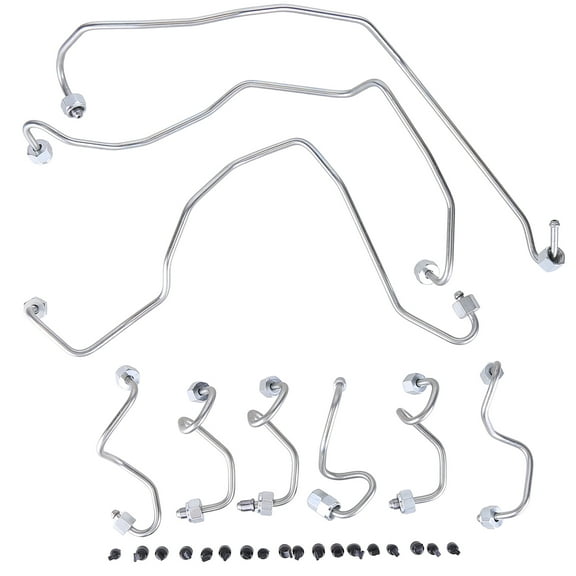 Corfhy Fuel Injection Lines Set Compatible with Dodge Ram Grand Cherokee 2014-2019 Engines Diesel Fuel Injector Hard Line Diesel Assemble Replace 68334956AA