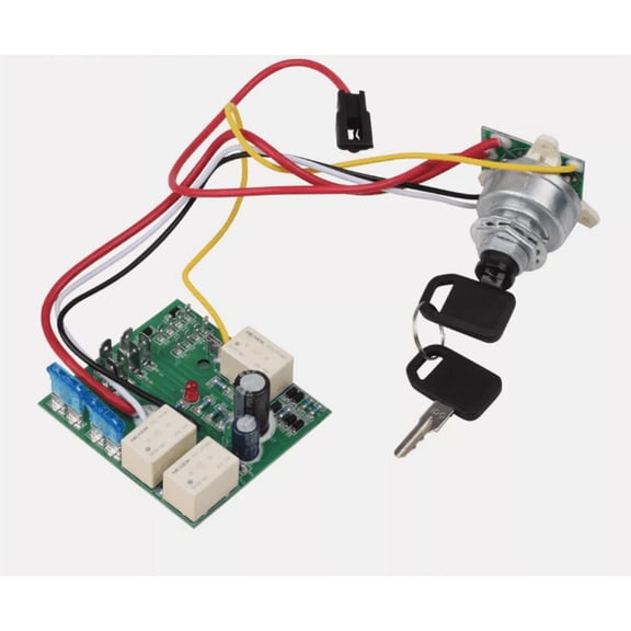 Molaner Ignition Module w/ Key Switch AM132500 AM132500U AUC15330 Compatible with John Deere LX255 LX266 LX279 GT225 GT235 X465 X485 X595 325 335 345 355