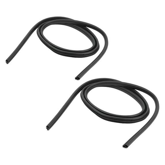 Molaner Left & Right Door Seal Rubber Set Passenger and Drivers Side Compatible with BMW E36 Coupe 2Door 1992-1999, Replaces 51711977727, 51712138957