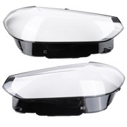 Corfhy Left Right Front Headlight Lens Headlamp Cover Fits for BMW X3 X4 2022-2024, Clear Polycarbonate Lens Protectors