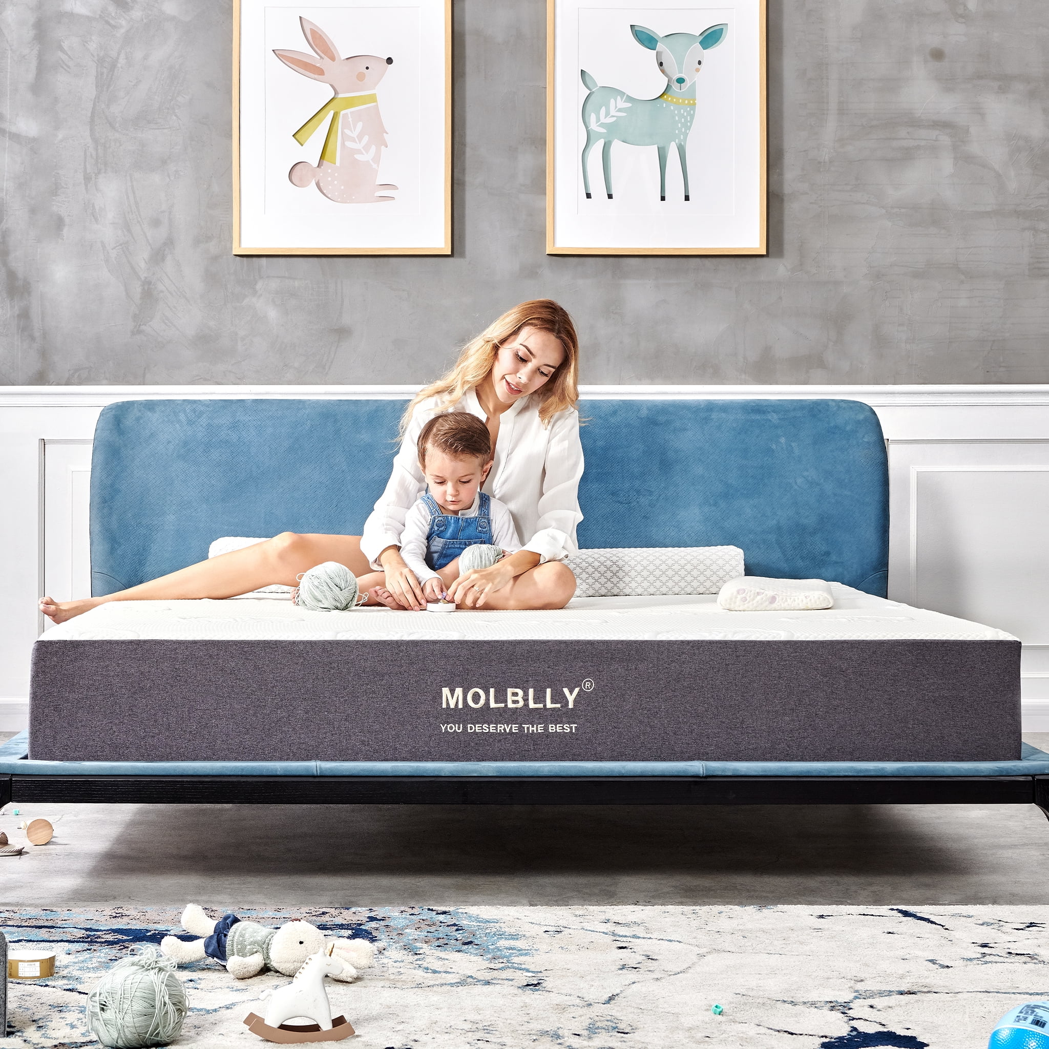 Molblly memory foam mattress deals