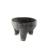 Molcajete de Piedra Negra / Black Stone Mortar & Pestle Molcajete