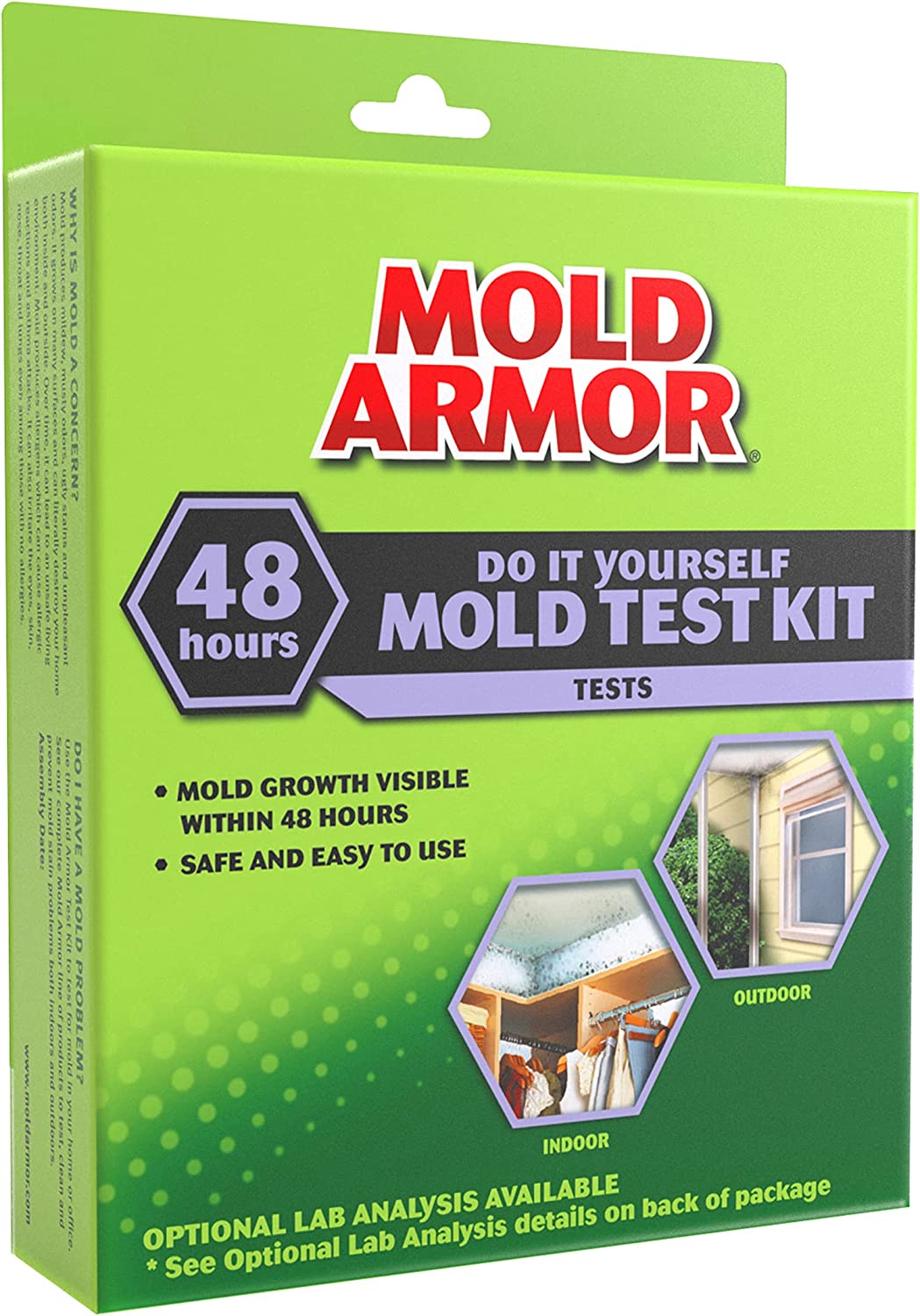 Mold Armor Do It Yourself Mold Test Kit, Test Surface Mold, Air Quality