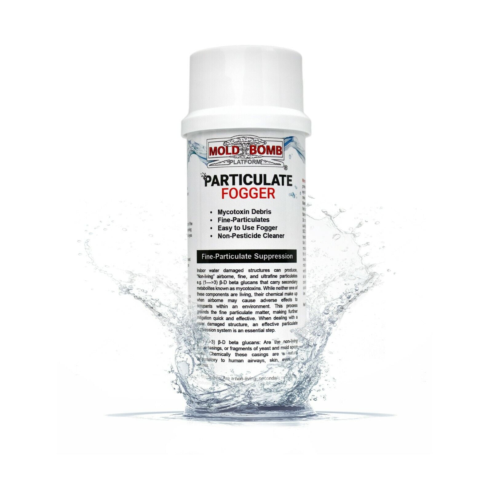 Mold Bomb Particulate Fogger | Suppresses Mold Spores, Mildew in One Treatment