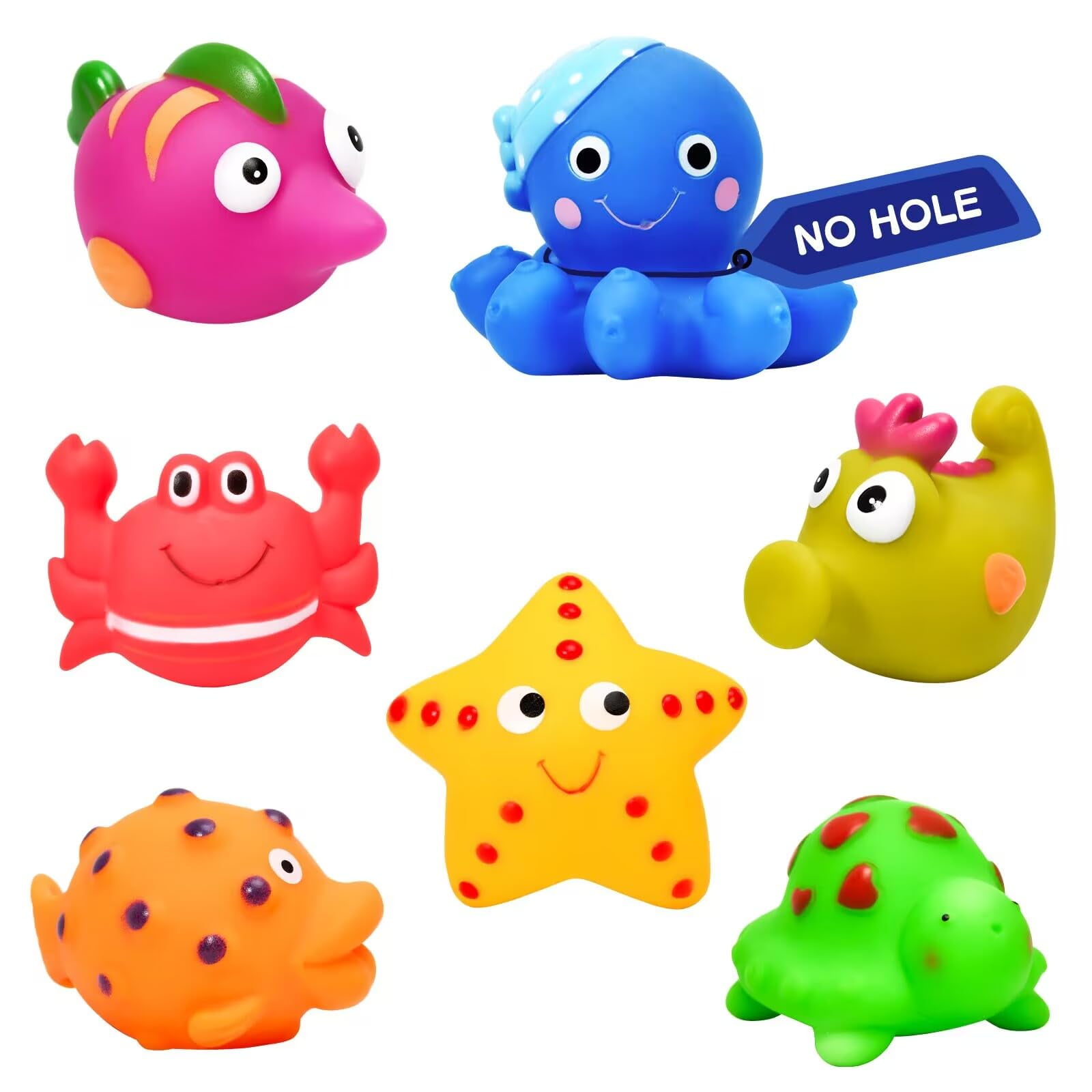 Sea Animals Bath Toys For Years Plus No Mold Bath Toys XY-WQ