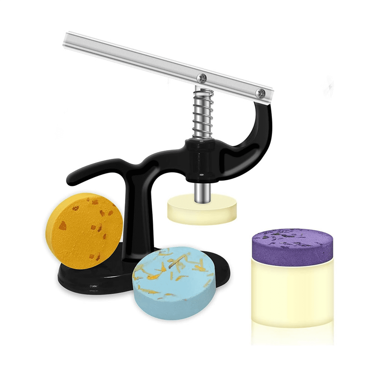 Mold Kit with A Set of Molds Shower Steamers Press,Shower Bomb Tools