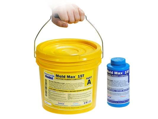 Mold Max 10 Condensation Cure Silicone Rubber - 1 Gallon Kit For Making Molds