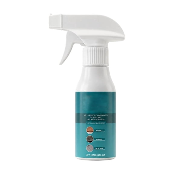 Mold Mildew Remover Spray Concentrated Deep Cleaning Revitalizes Ground Surfaces Prevents Recurrence Indoor Outdoor Use Easy No-Scrub Application 120ml(White)