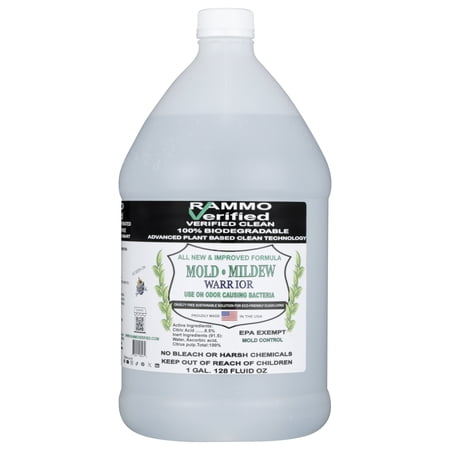 RAMMO Verified Mold & Mildew Warrior, Gallon Jug, 128 fl oz