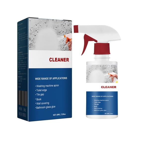 Mold Release Agent For Furniture Ceramic Tile Remover Wall Cleaner 60ml With Sponge And Cloth 1 Pack