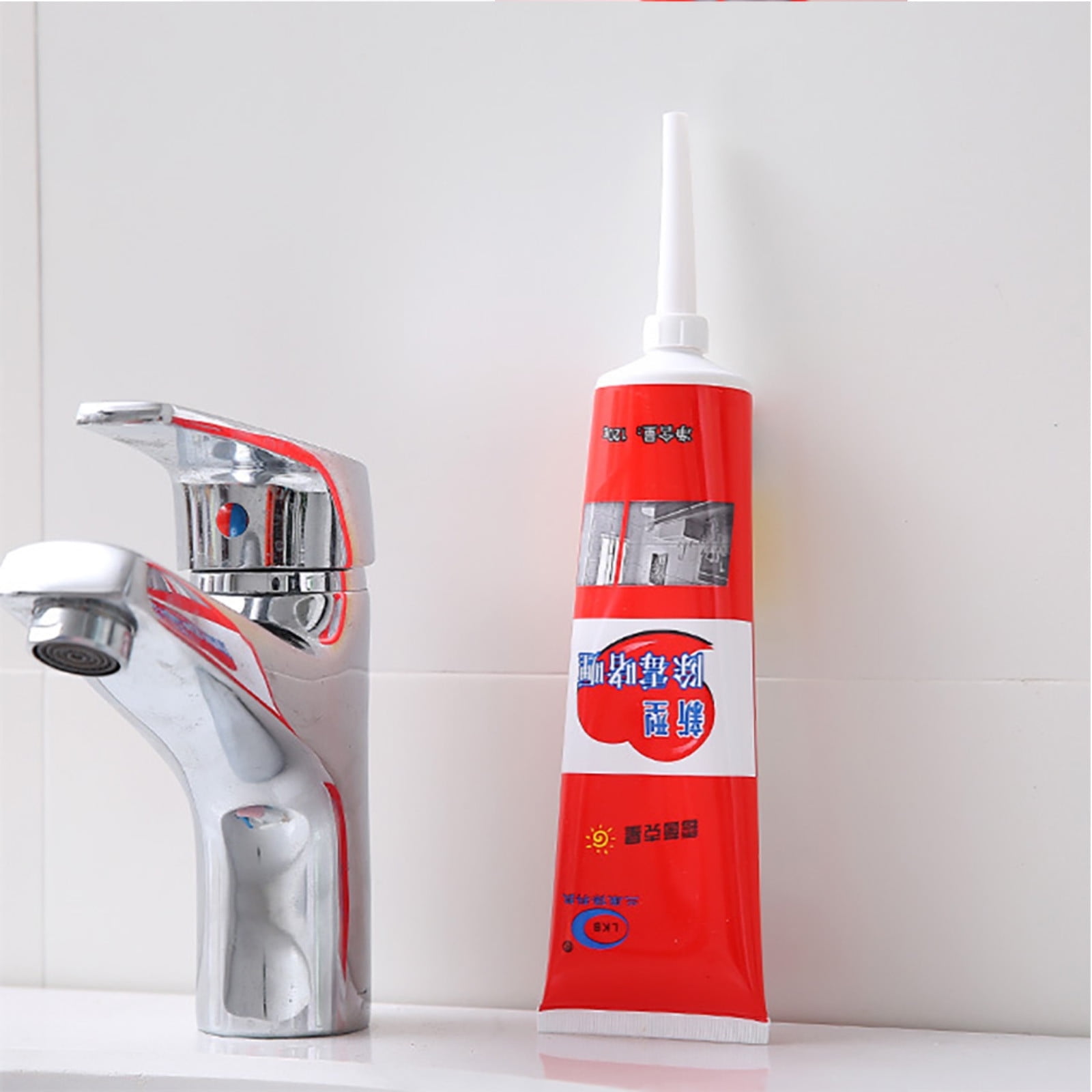 Mold Remover Gel 150g  Wall & Tile Mildew Cleaner for Bathroom, Washing Machine, Pool, Glass Glue, Metal & Plastic  Easy Mold & Odor Eliminator Gel for Vertical Surfaces