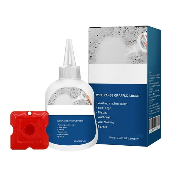 Mold Remover Gel, Household Cleaning Gel for Tiles and Grout, Bathroom Mold Elimination, 100ml Tube, Easy Application, Prevents Mold Regrowth