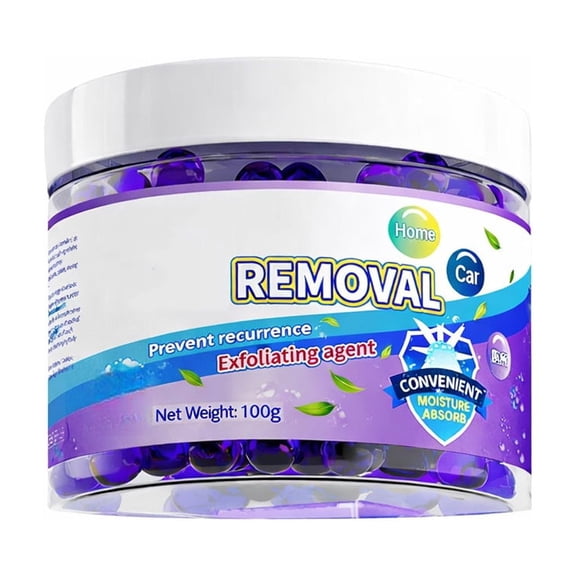 Mold Remover Gel with Moisture Absorber, Prevents Recurrence for Bathroom, Kitchen, Shower, Car, and Closets, 100g Exfoliating Cleaning Gel for Stains on Tile Grout and Silicone