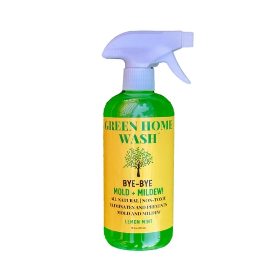 Mold and Mildew Cleaner, Natural Lemon-Mint Scent, Ready-to-Use, 16 oz.