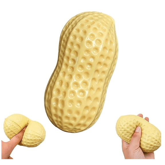 Moldable Peanut Slow Rise Squishy Portable Stress Calming Fidget Plaything