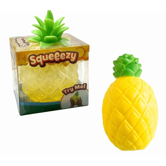 Moldable Pineapple Slow Rise Squishy Portable Stress Calming Fidget Plaything