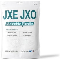 JXE JXO 8oz Moldable Plastic Pellets – Thermoplastic Beads for DIY Crafts, Repairs, Prototyping, Modeling & Halloween Decorations