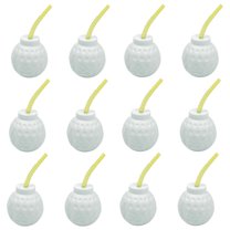 Molded 14 oz Golf Molded Plastic Cups (Set of 12), Golf Party Favors and Drinkware