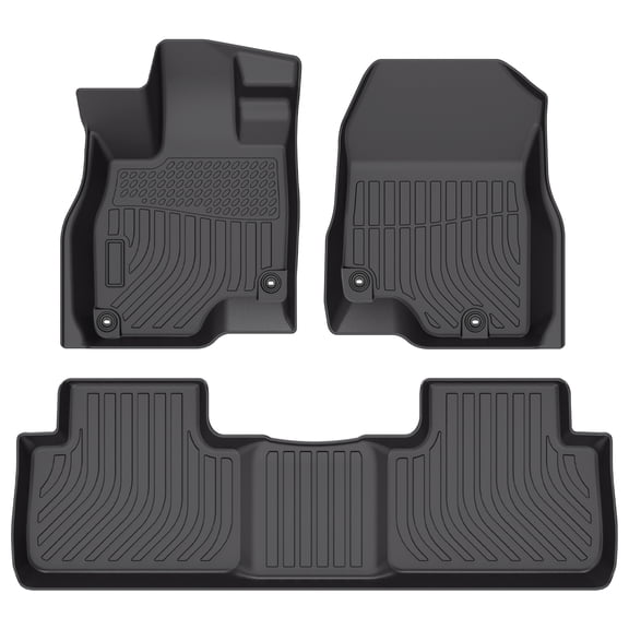 Molded All Weather Floor Waterproof Liners Black-3D Molded All Weather Floor Mats Waterproof TPE Liners