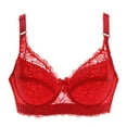 thumbnail image 1 of Womens Molded Bra Padded Bra Feature V-Neck No Underwire Bra 85D Style W-450, 1 of 2