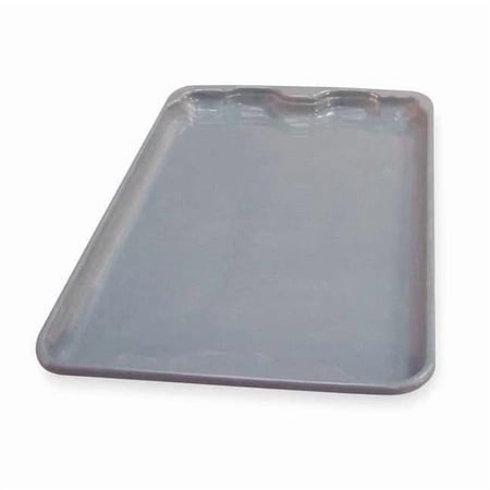 Mfg Tray Nest and Stack Box Lid Lid, Gray, Fiberglass 7802185172