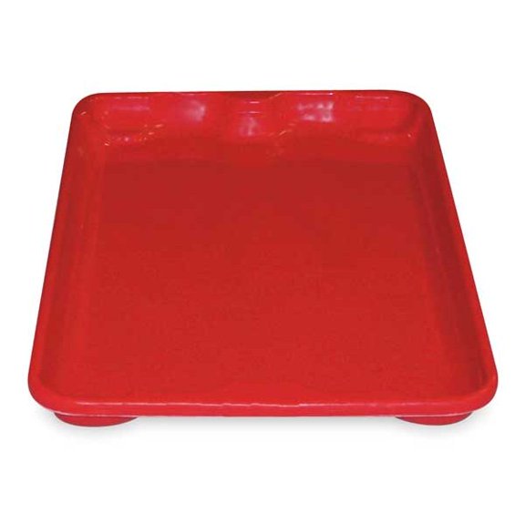 Mfg Tray Lid, 14.75 in W, Fiberglass, Red 7805185280