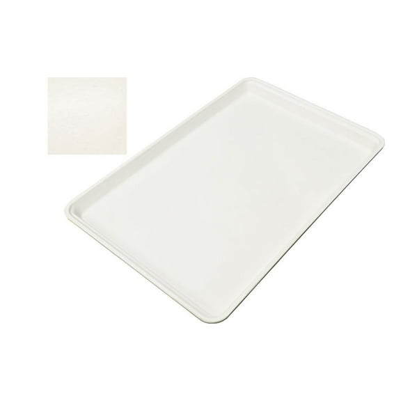 Molded Fiberglass Tray 332008 Bakery Tray 18" Wx26 D, Blue