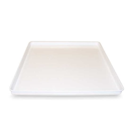 Mfg Tray Tray, 36.5 in L, Fiberglass, White 6031012232