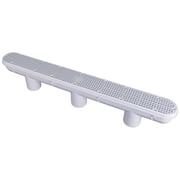 Molded Products 25506-320-000 32 in. Unblockable Channel Main Drain with Sump, White
