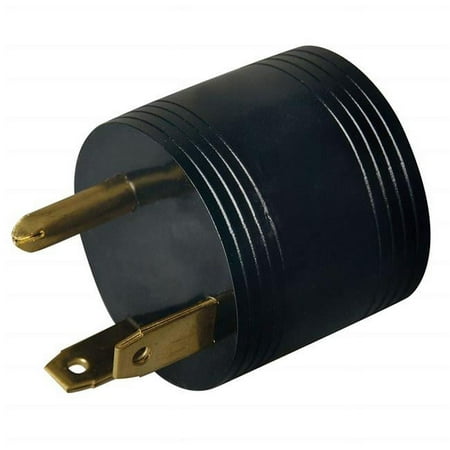 Molded RV Power Adapter - 15A Male to 30A Female