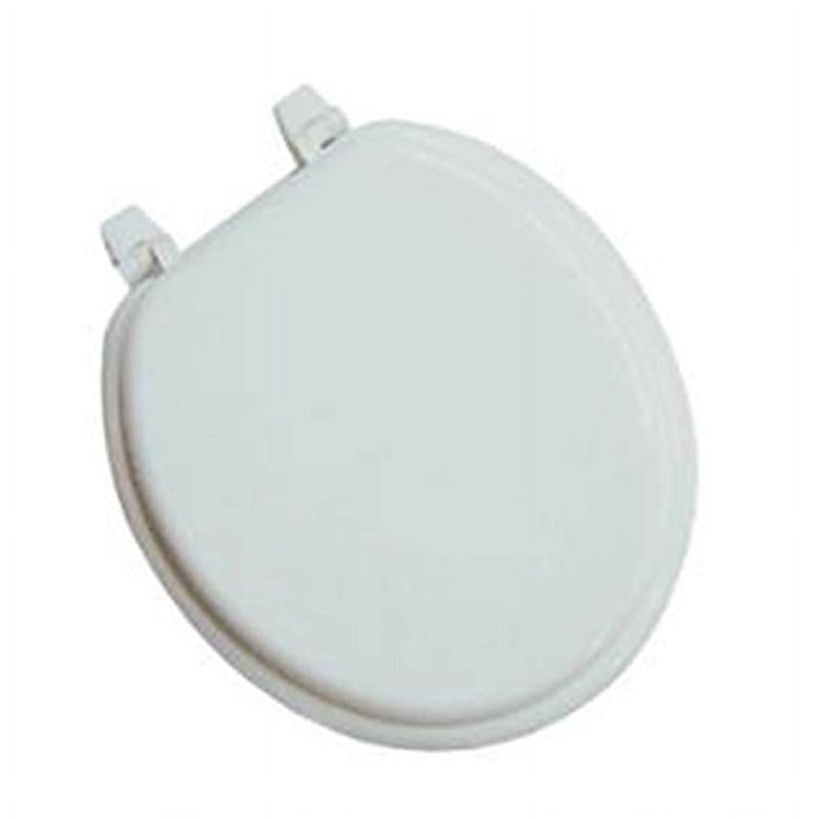 Molded Wood Closed Front Round Toilet Seat Comfort Seats Toilet Seat