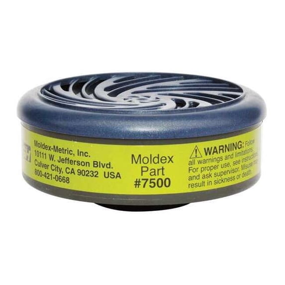 Cartridge, 7000, Olive, Bayonet, Moldex 7000/7800/9000 Series Respirators