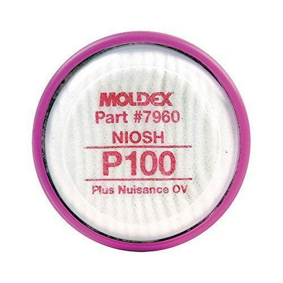 Moldex 7960 P100 FILTER DISK WITH NUISANCE ORGANIC VAPOR