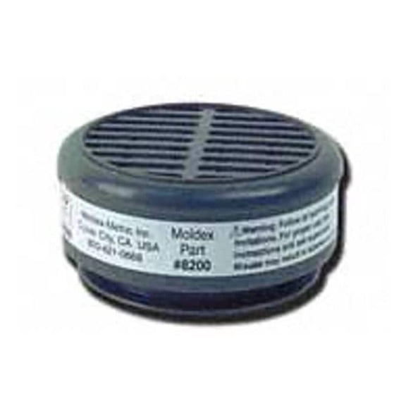 Moldex Cartridge, 8000, White, Snap-In Gasket, Moldex 8000 Series 8200