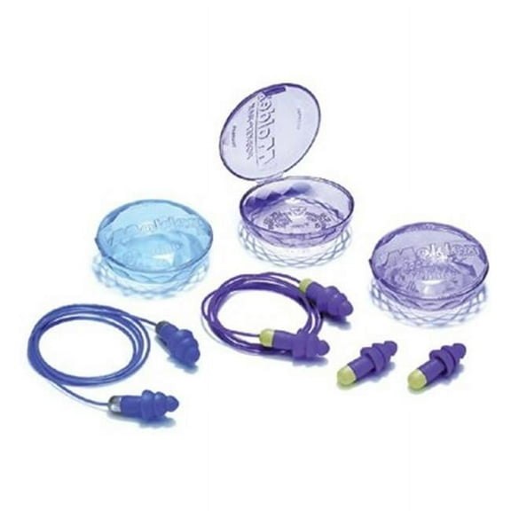 Moldex Rockets Reusable Earplugs Corded in Bag, NRR 27