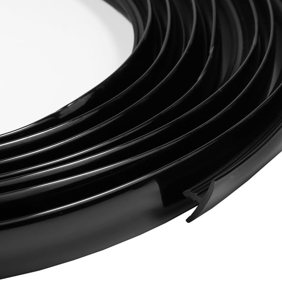 Molding Trim 1/2 Inch Center Barb Tee T Moulding for Edge Slit, DIY projects, Furniture 9.5Ft Black