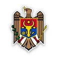 thumbnail image 1 of Moldovan Coat of Arms Sticker Decal - Self Adhesive Vinyl - Weatherproof - Made in USA - moldova flag mda md coa, 1 of 5