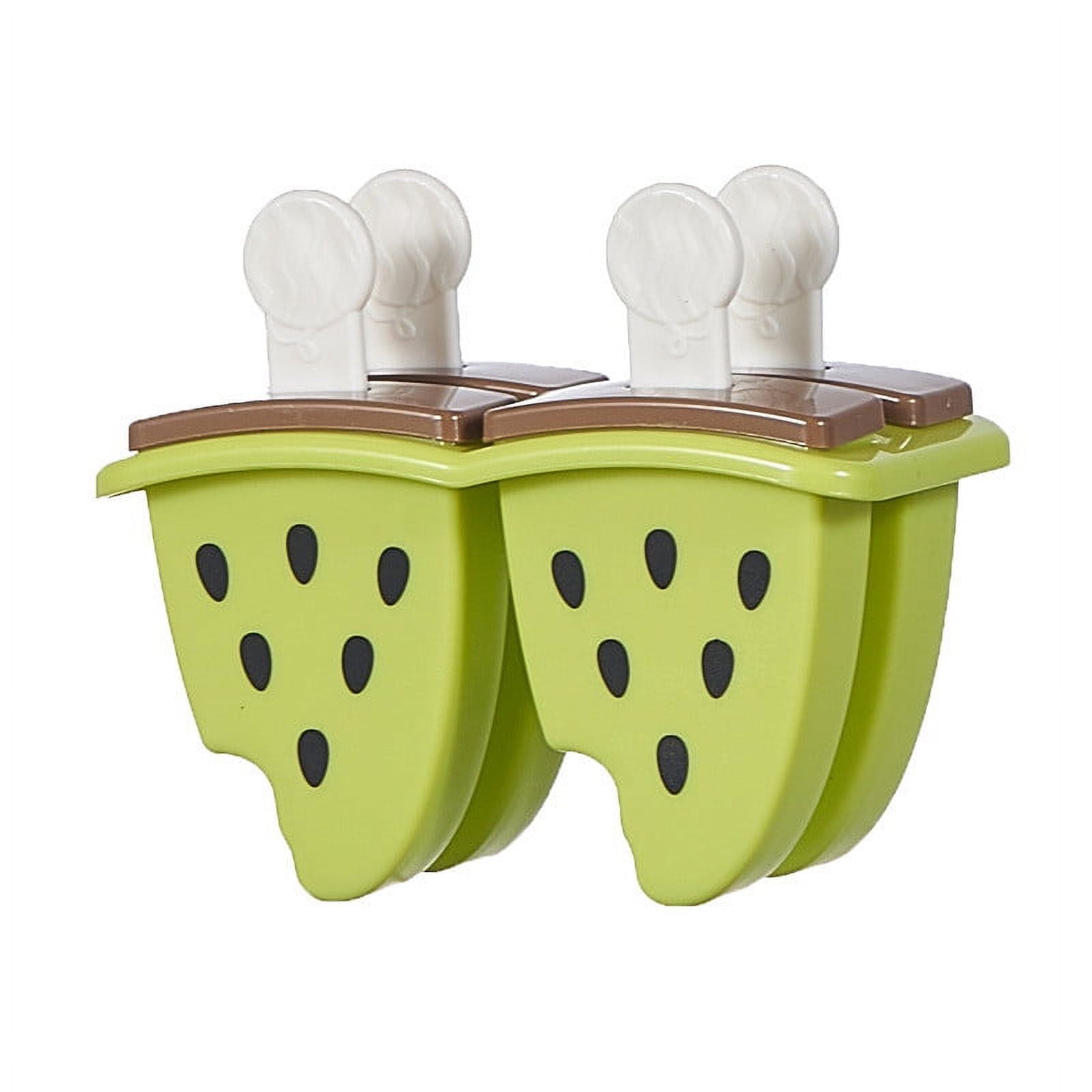 Popsicle Molds Ice Pop Makers - Set Of 4 Reusable Ice Cream Molds With Sticks (Blue)