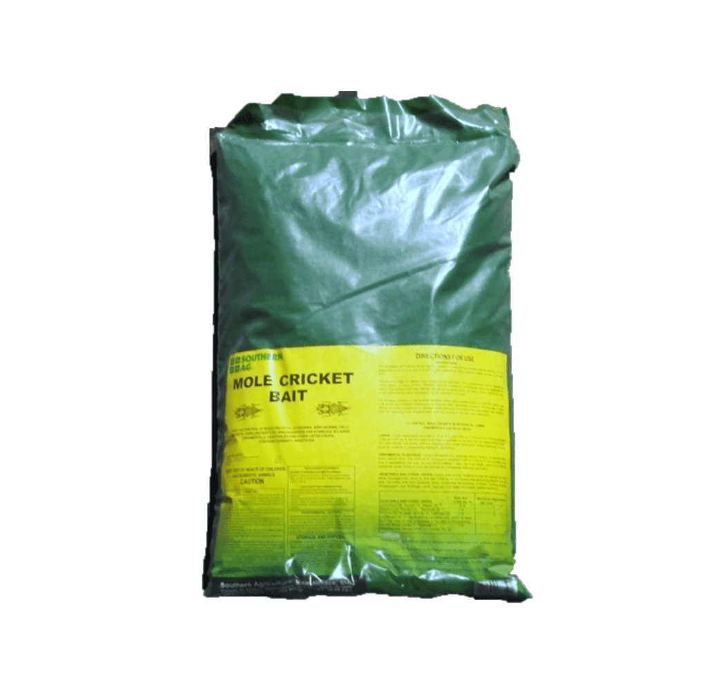 Mole Cricket Bait - Controls Insect Pests on Plants & Lawns - 9 lb Bag by Southern Ag