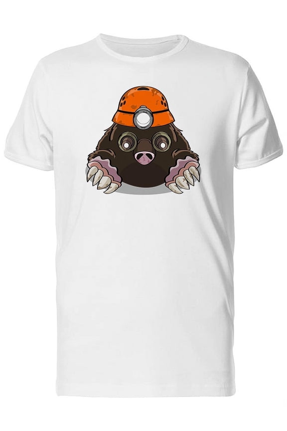 Mole Digger T-Shirt Men -Image by Shutterstock, Male 4X-Large