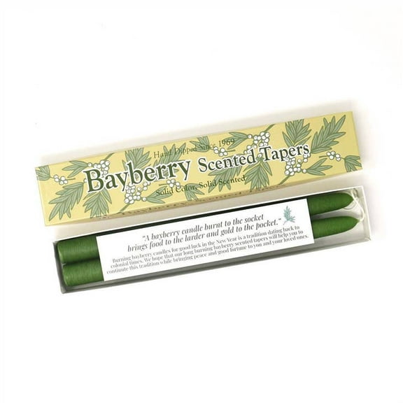 Mole Hollow 10 Inch Bayberry Scented Candle, Gift Box