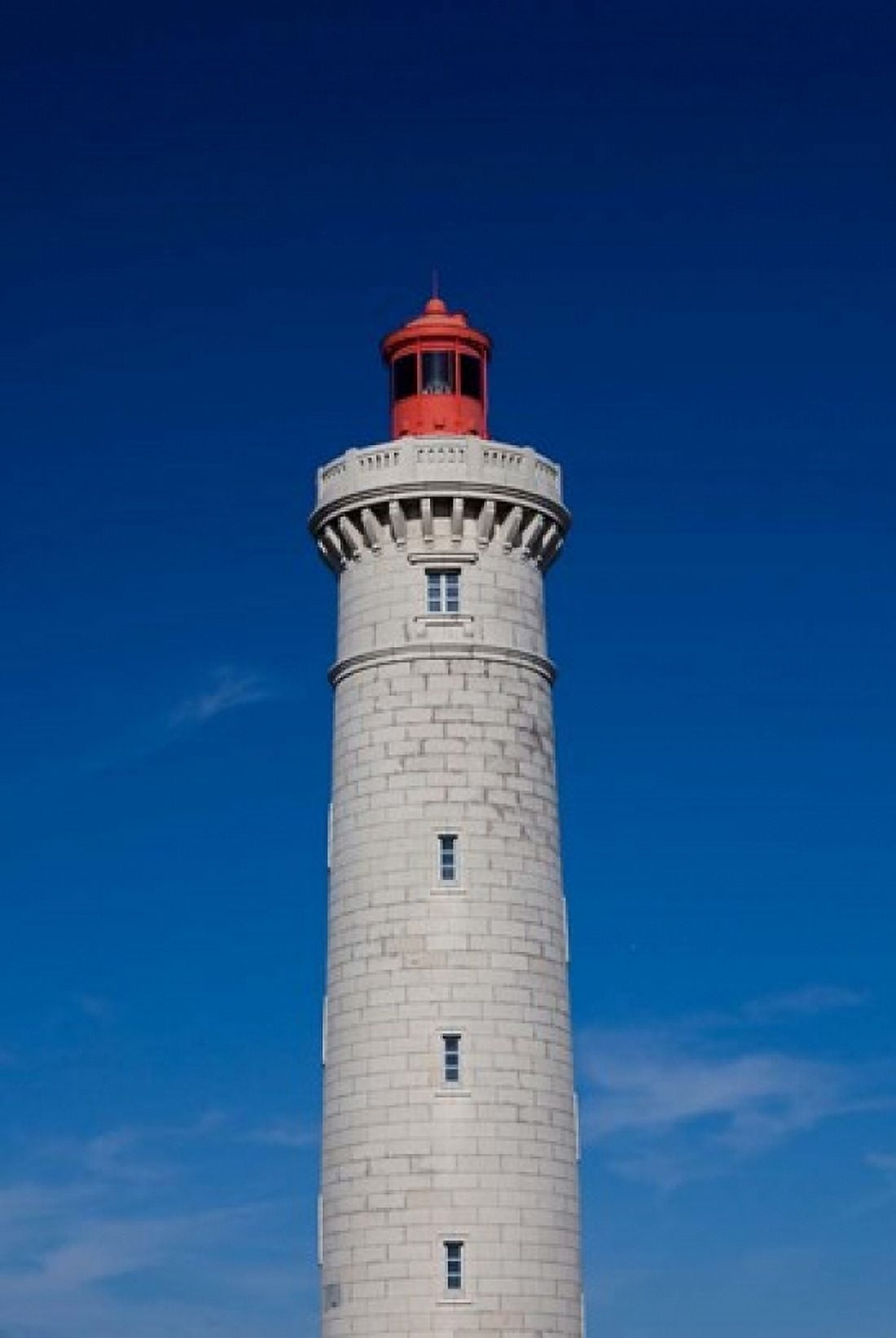 Mole St-Louis Pier Lighthouse Canvas Art - Walter Bibikow DanitaDelimont (18 x 26)