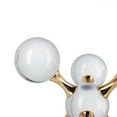 thumbnail image 1 of Molecular Ball - 8" x 8" x 8" - Clear/Gold, 1 of 10