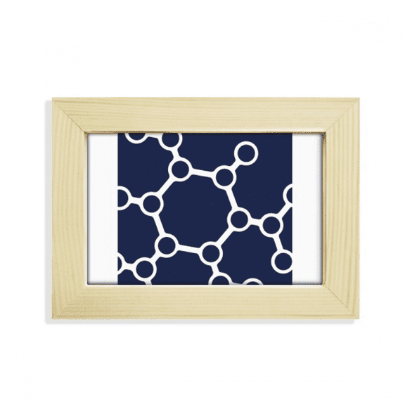 Molecular Binding Combination Structure Desktop Decorate Photo Frame Picture Art Painting 5x7 inch