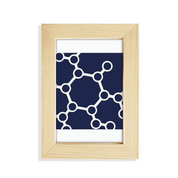 Molecular Binding Combination Structure Desktop Display Photo Frame Picture Art Painting 5x7 inch