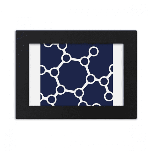 Molecular Binding Combination Structure Desktop Photo Frame Ornaments Picture Art Painting