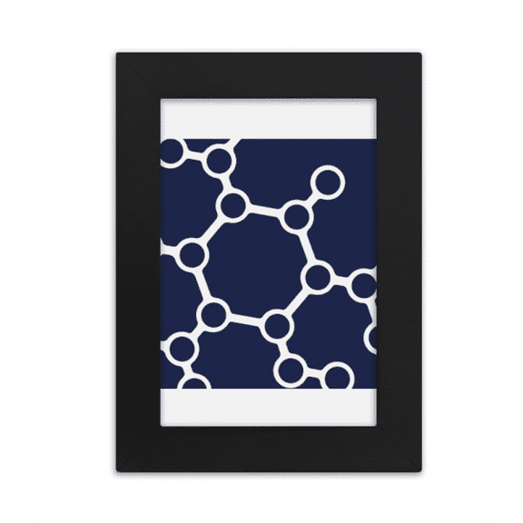 Molecular Binding Combination Structure Desktop Photo Frame Picture Display Art Painting Exhibit