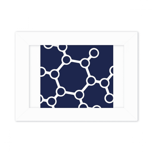 Molecular Binding Combination Structure Photo Mount Frame Picture Art Painting Desktop 5x7 inch