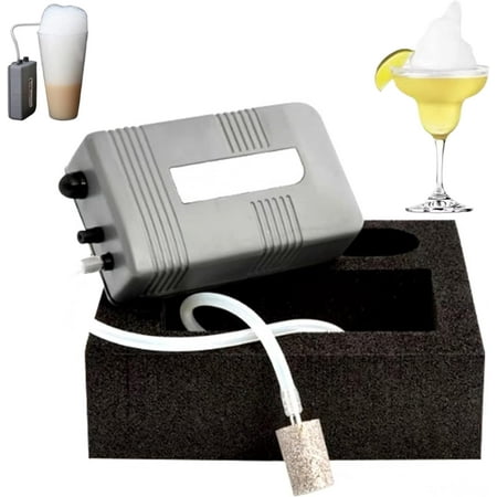 Molecular Gastronomy Foam Generator: Professional Culinary Foam Maker Kit,Portable Kitchen Cooking Bubble Machine, Used for Barbecue, Cocktail Drinks, Tableware Foam Making